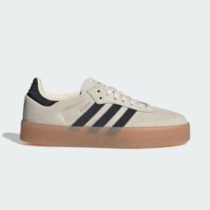 Adidas Sambae Wonder White / Core Black / Gum. Size 7 Women’s Brand New in Box